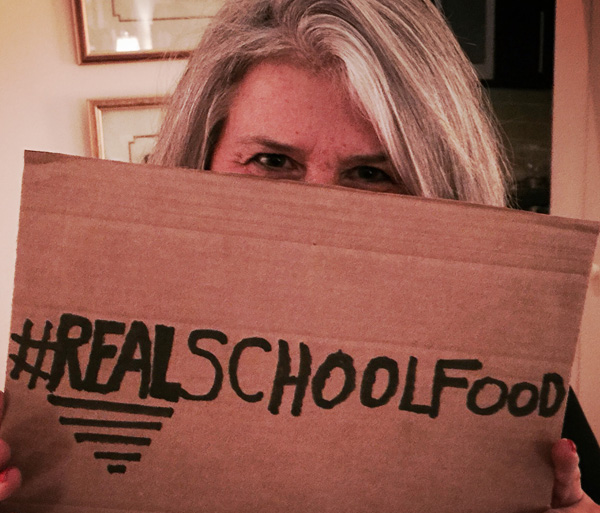 #RealSchoolFood