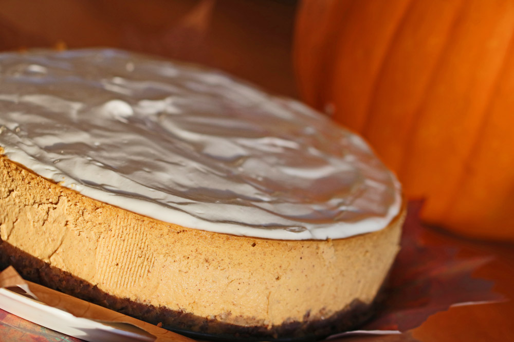 Gentleman Jack Pumpkin Ginger Cheesecake