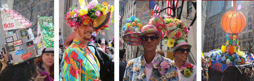 Only in New York - the craziest outfits in the easter parade