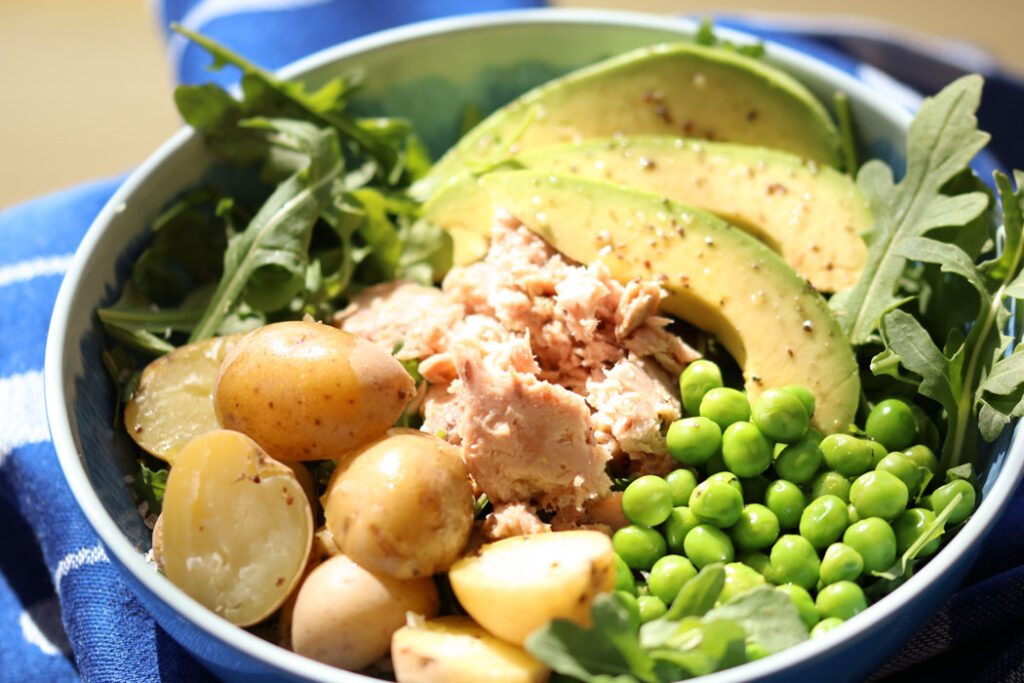 Deconstructed Sweet Pea Salad