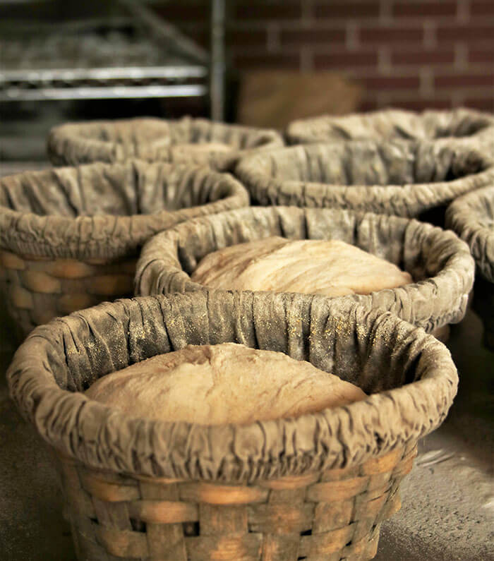 Proofing Dough in Baskets