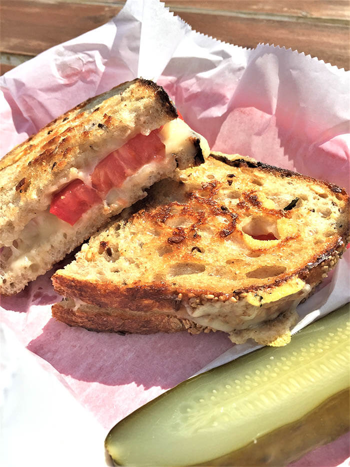 Grilled Cheese & Tomato on Third Coast Three Seed