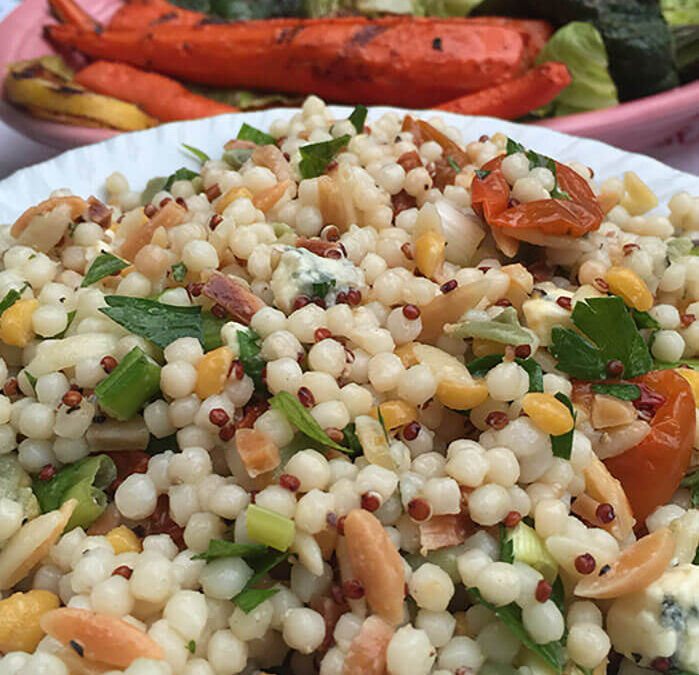 Harvest Grains Salad with Oven-Dried Tomatoes