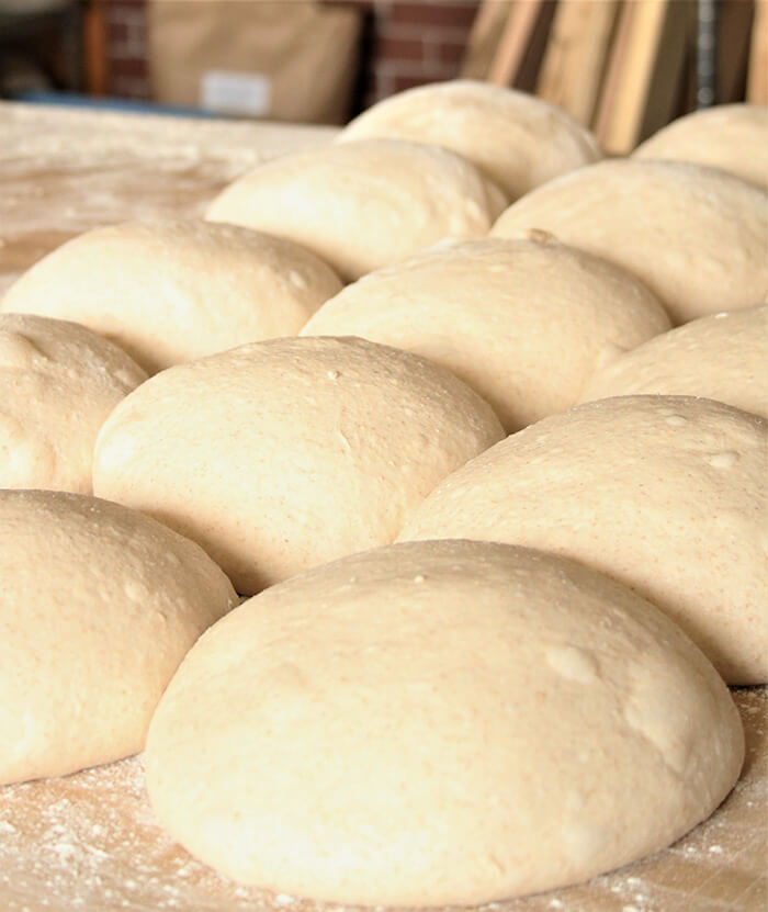 Resting Dough at Laughing Tree Bakery