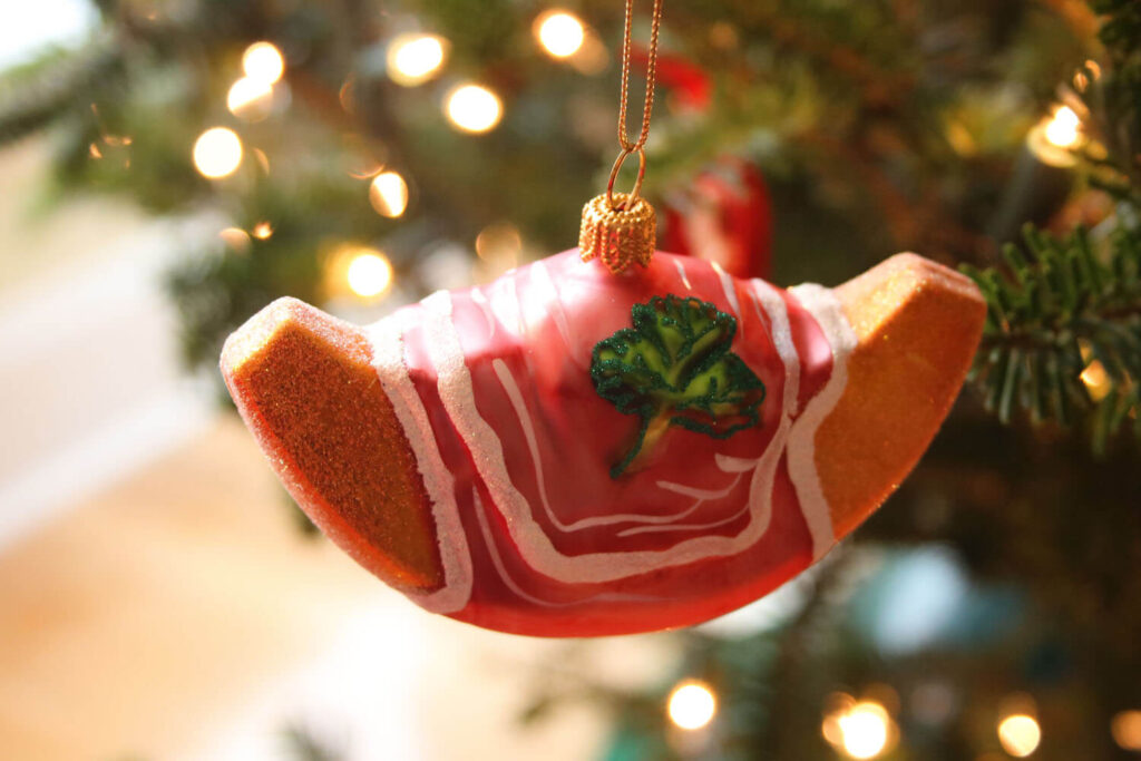 Prosciutto & Melon ornament