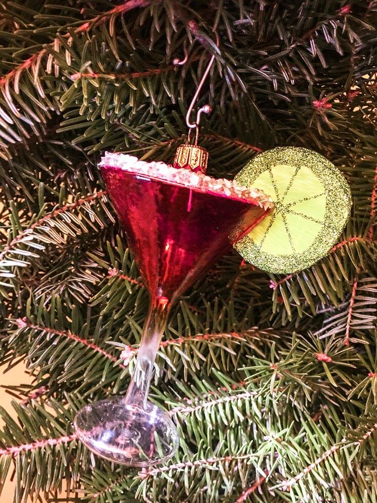 cosmo christmas tree ornament