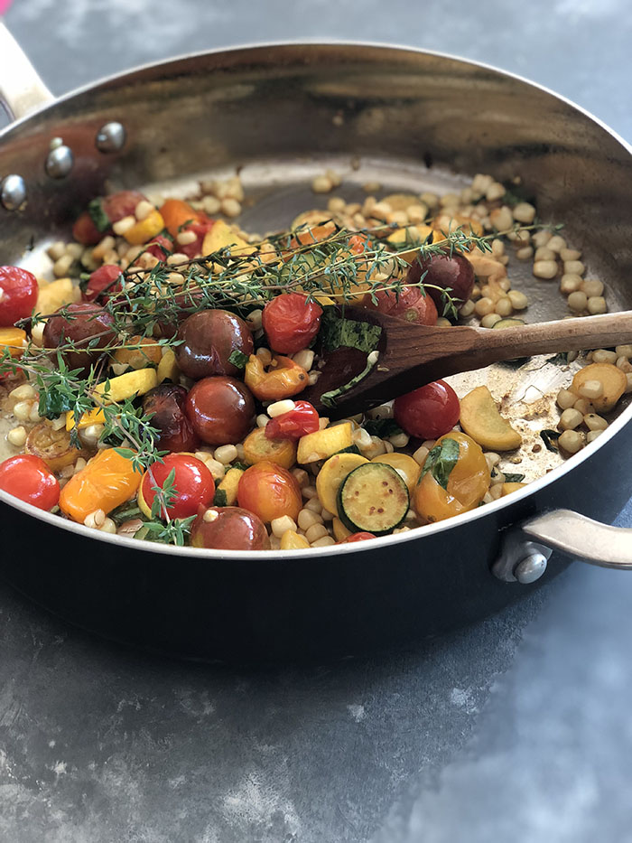 Thyme-Scented Veggie Saute