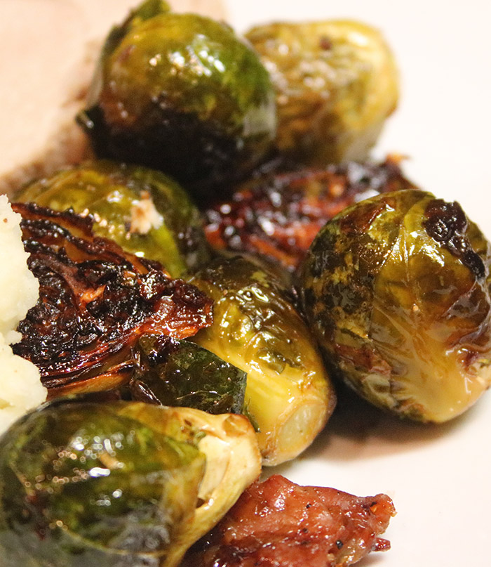 Brussels Sprouts with Prosciutto