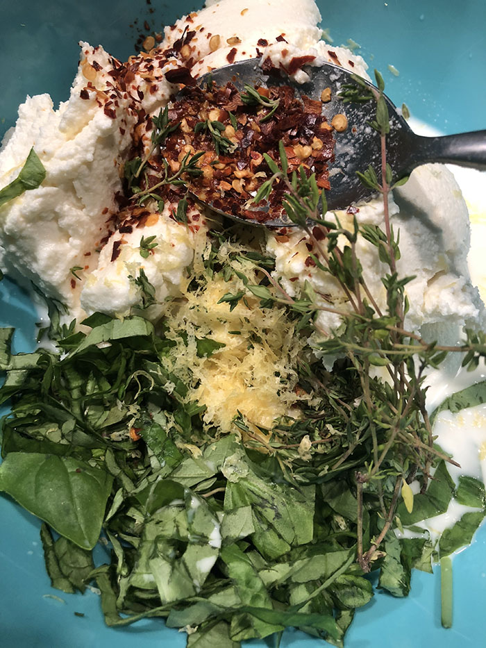 Spicing the Ricotta