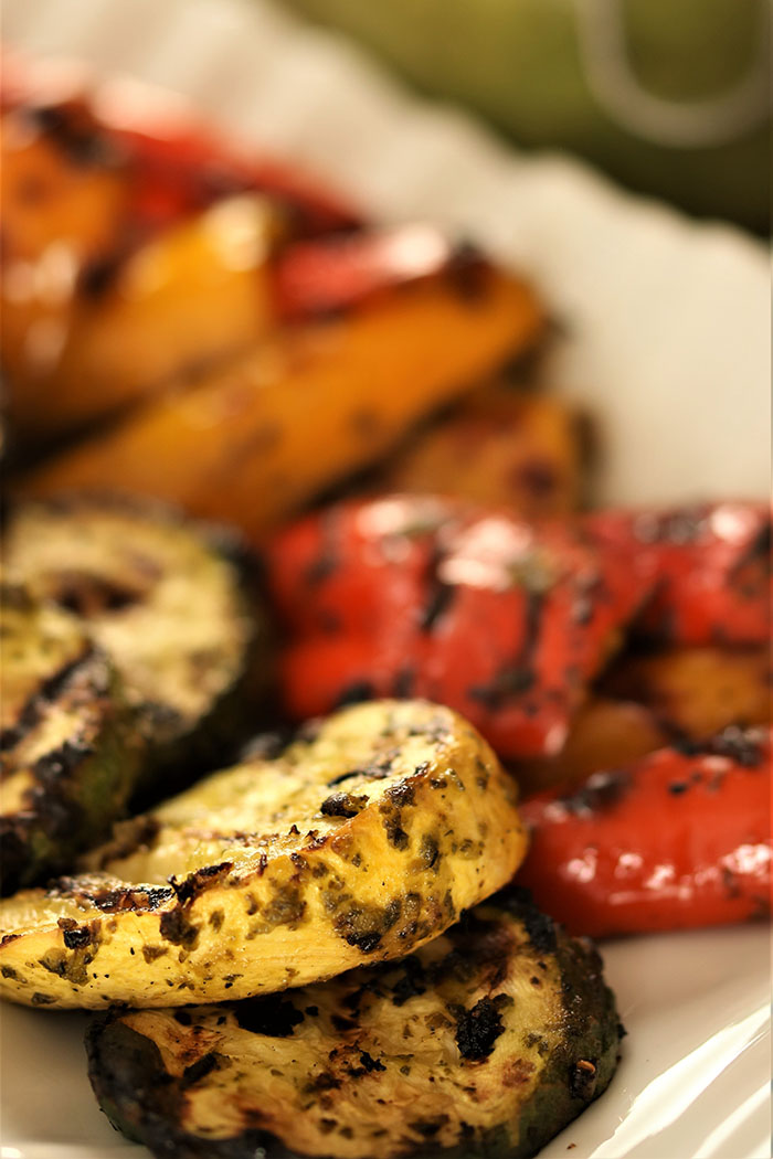 Vegetables Marinated in Salsa Verde