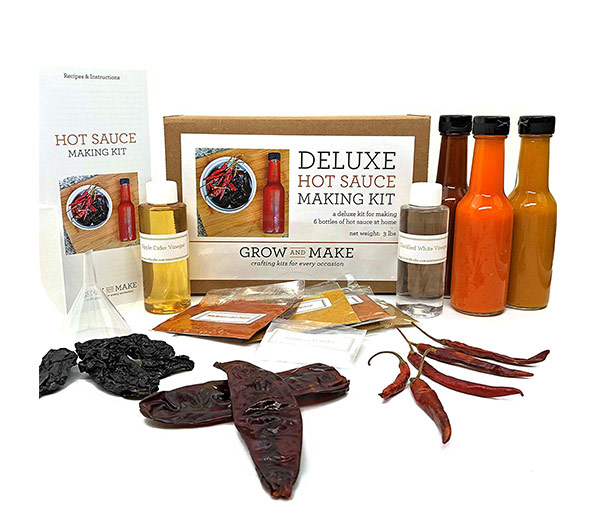 DIY Artisan Hot Sauce Kit