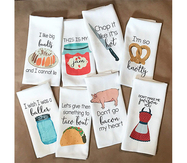 Kitchen-Towels-with-'tude: foodie gift guide