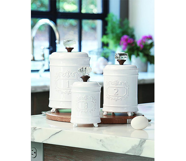 Mud Pie Kitchen Canisters